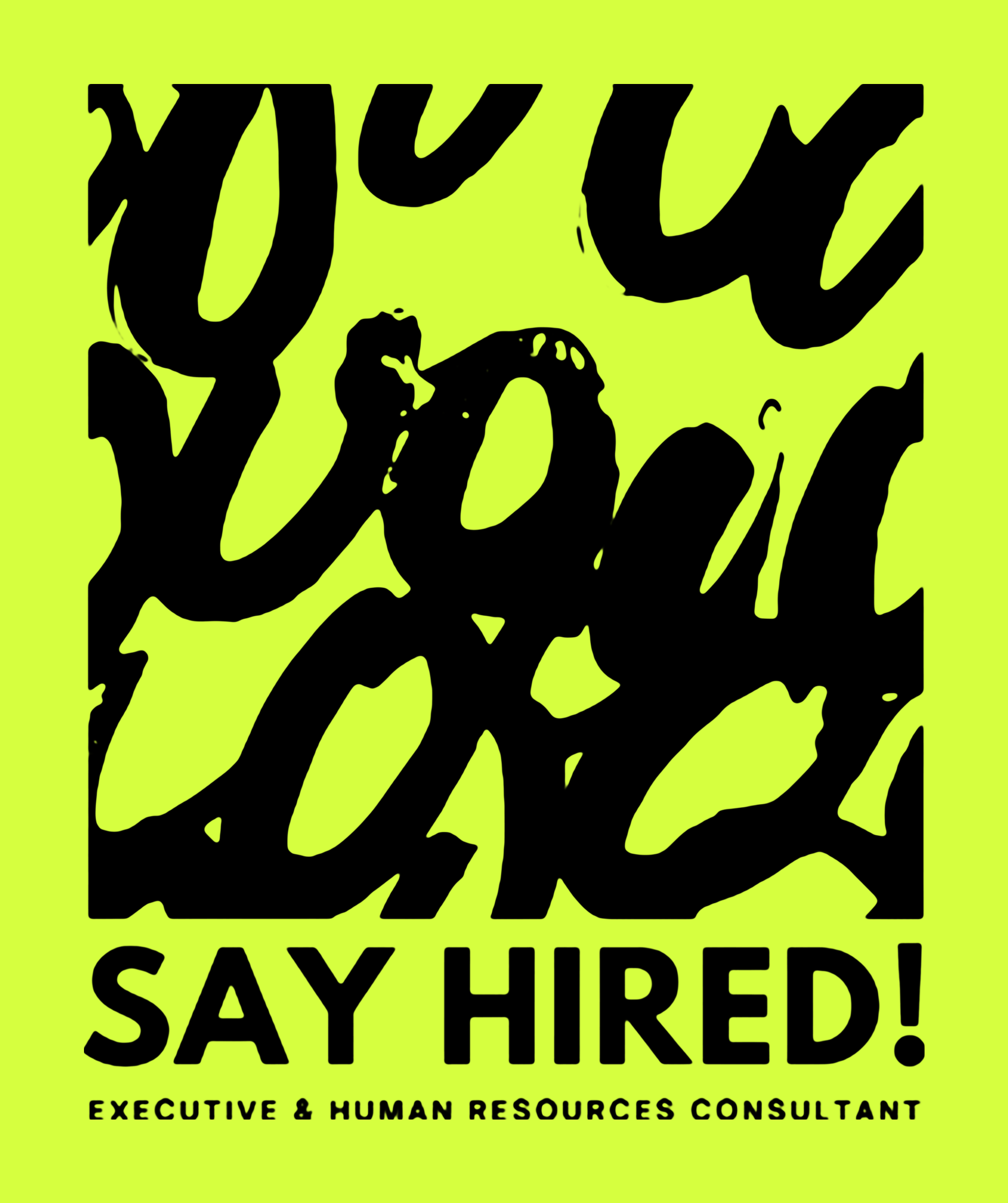 SAY HIRED! logo
